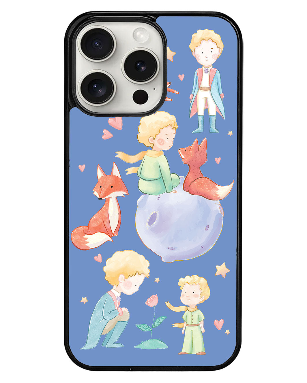 iPhone Avant-Gloss Grip Case - Little Prince & Fox