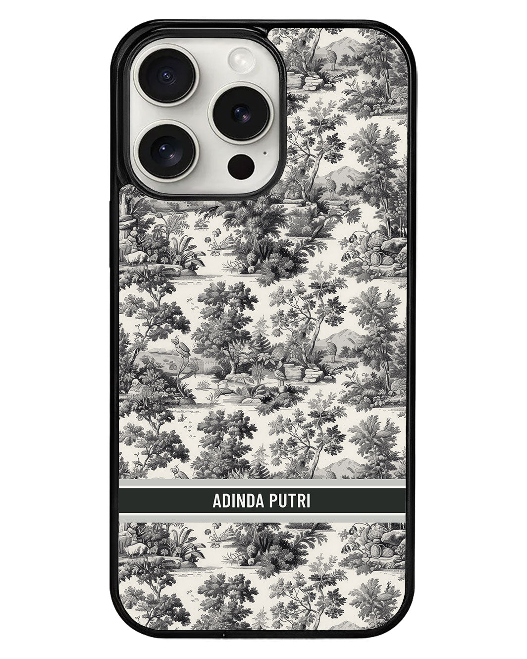 iPhone Avant-Gloss Grip Case - Toile du Juoy Nature