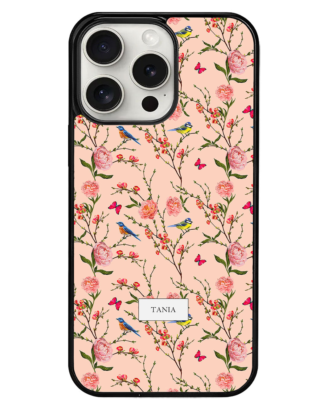 iPhone Avant-Gloss Grip Case - Flora Gardenia