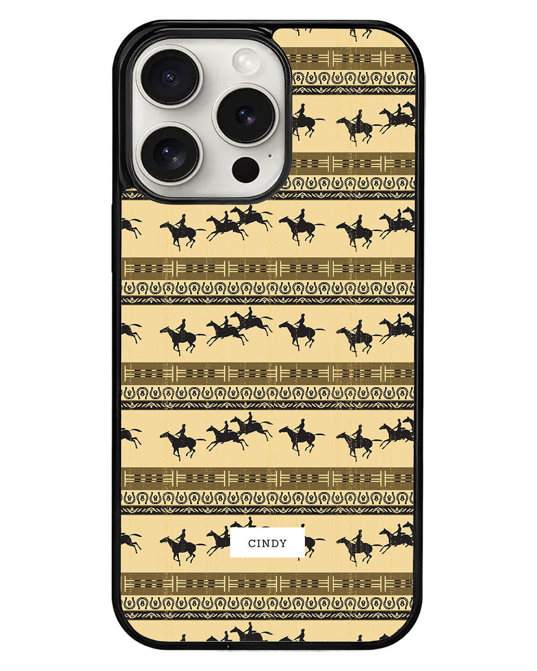 iPhone Avant-Gloss Grip Case - Le Hippodrome