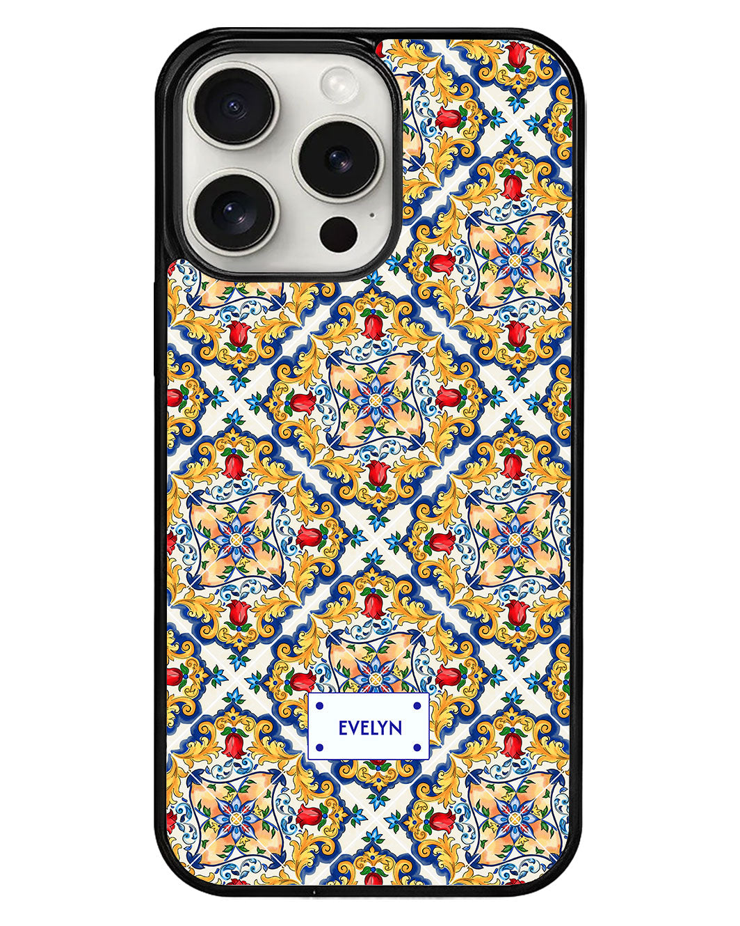 iPhone Avant-Gloss Grip Case - Majolica Portofino