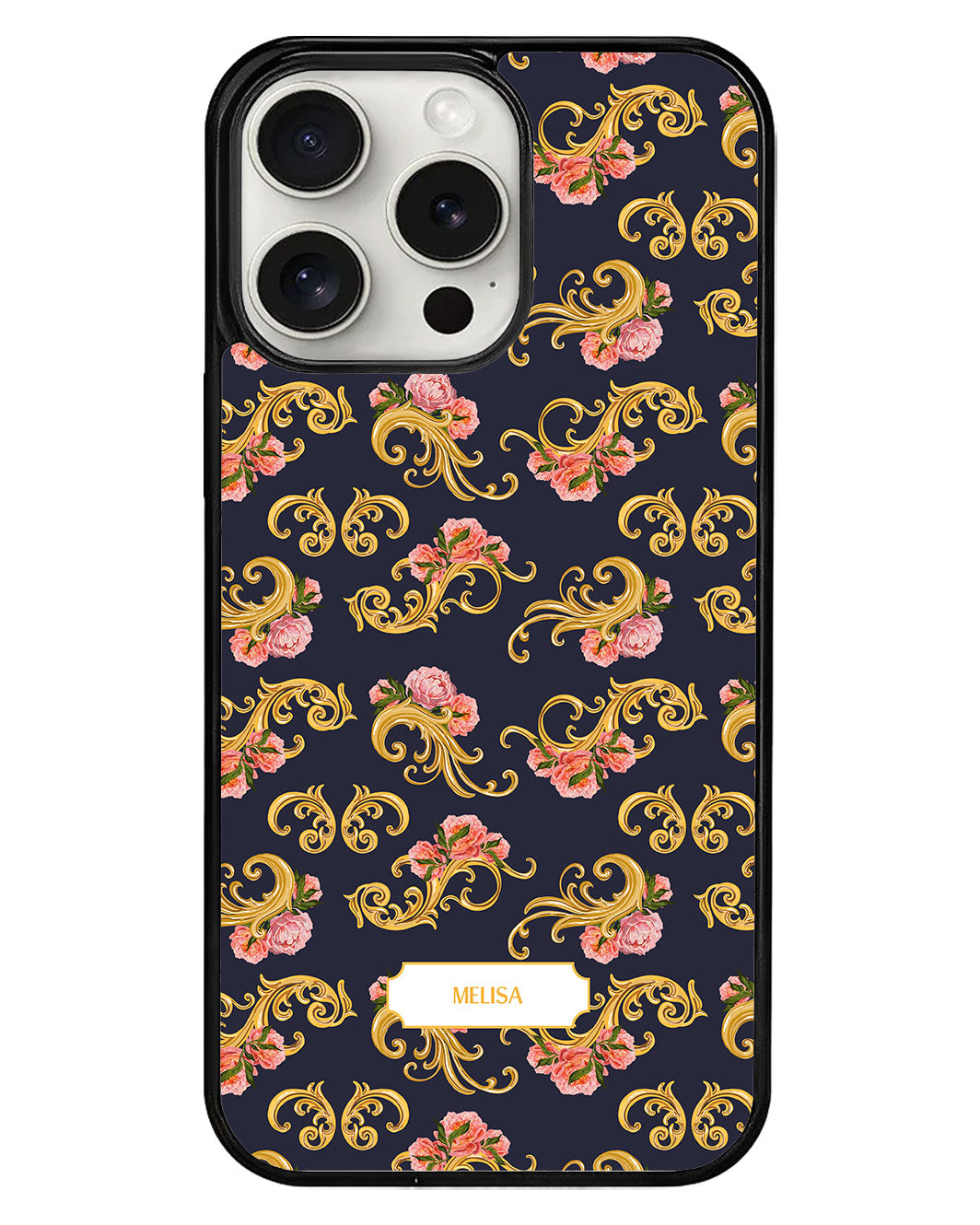 iPhone Avant-Gloss Grip Case - Barocco Rose