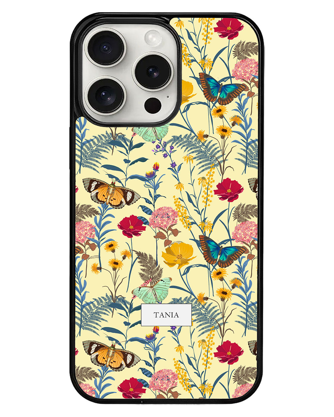 iPhone Avant-Gloss Grip Case - Flora Magnolia