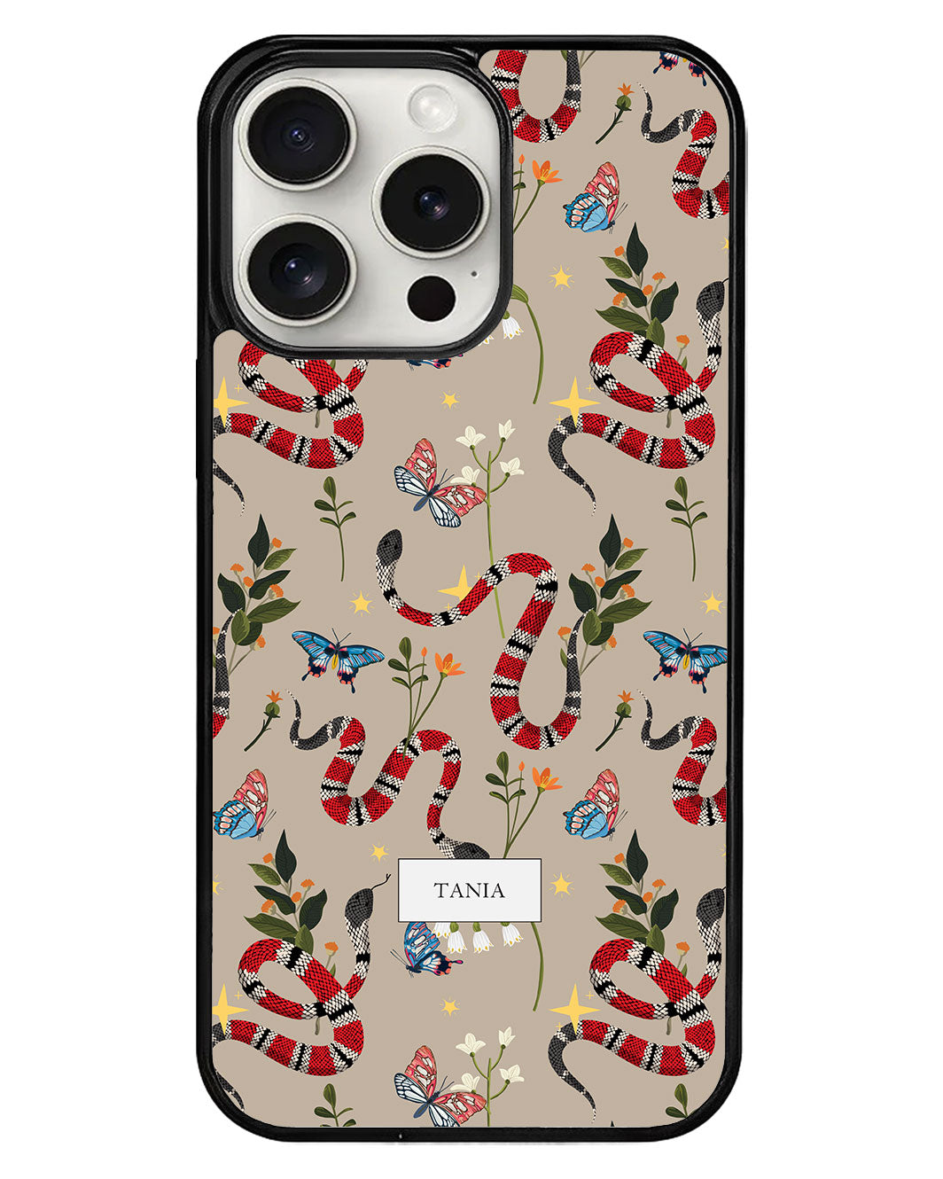 iPhone Avant-Gloss Grip Case - Serpente