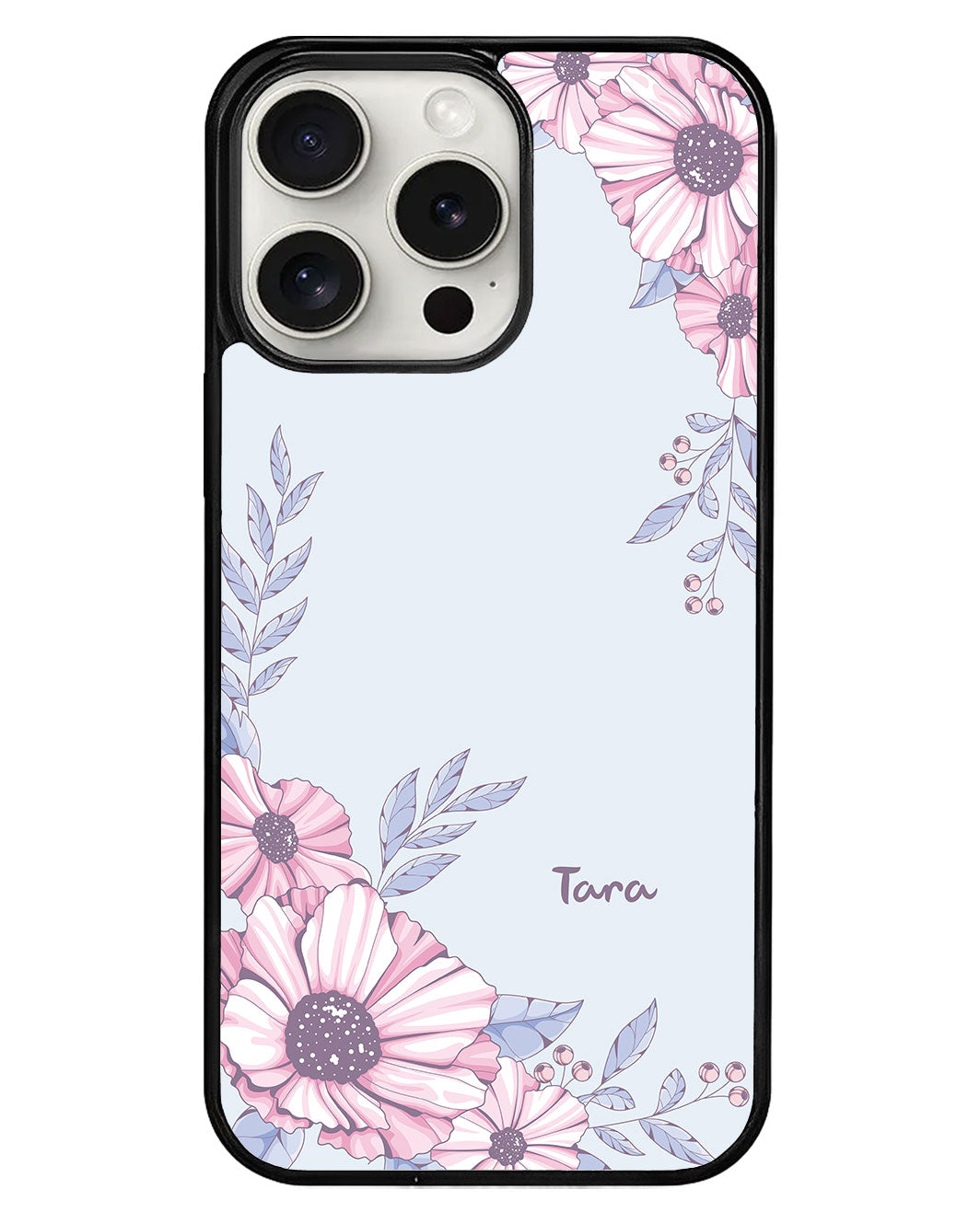 iPhone Avant-Gloss Grip Case - Pink Blossom