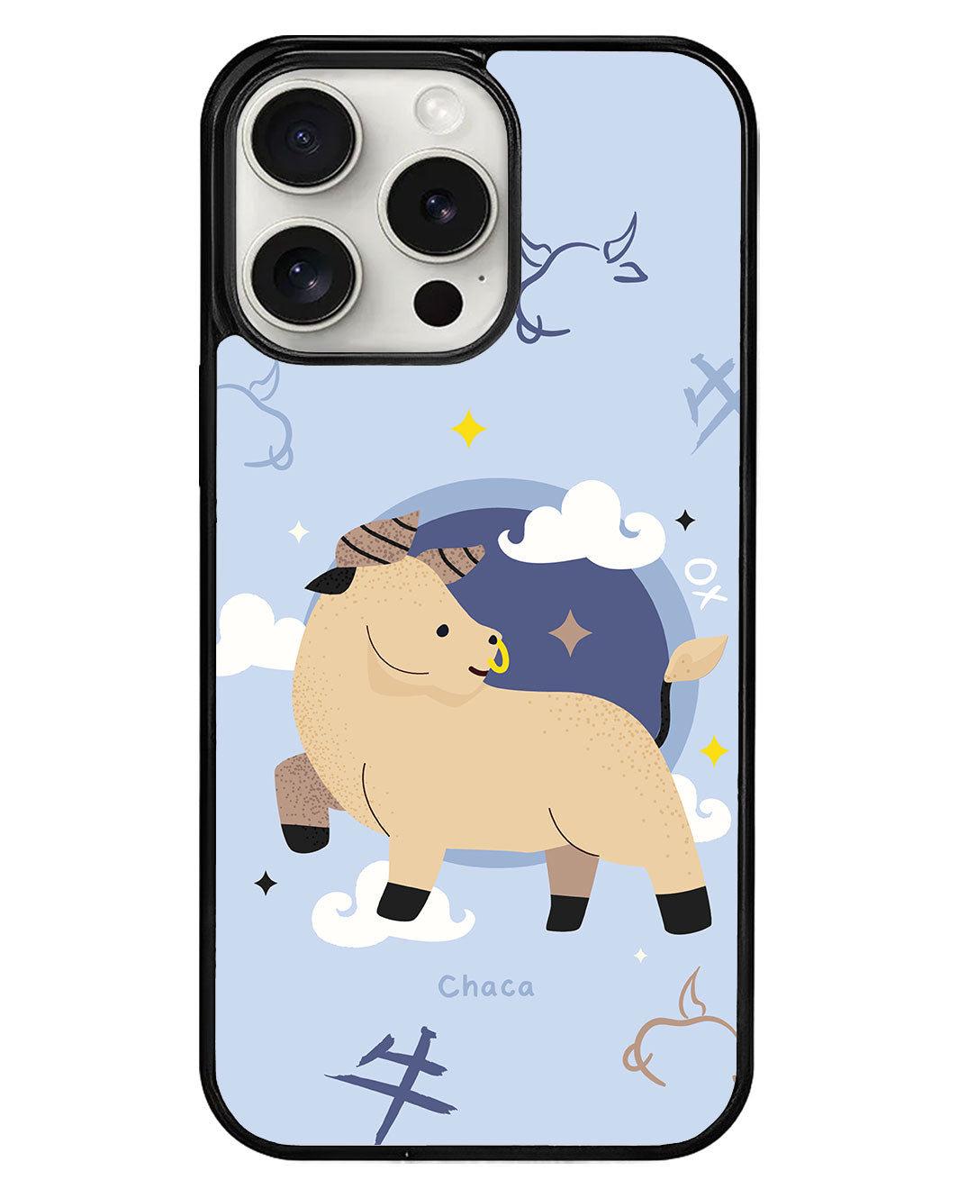 iPhone Avant-Gloss Grip Case - Ox (Chinese Zodiac / Shio)