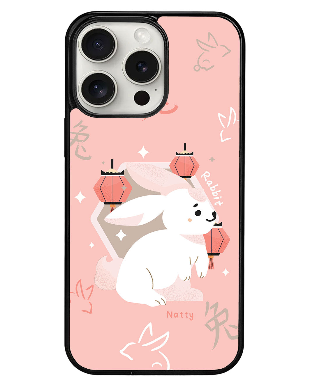 iPhone Avant-Gloss Grip Case - Rabbit (Chinese Zodiac / Shio)