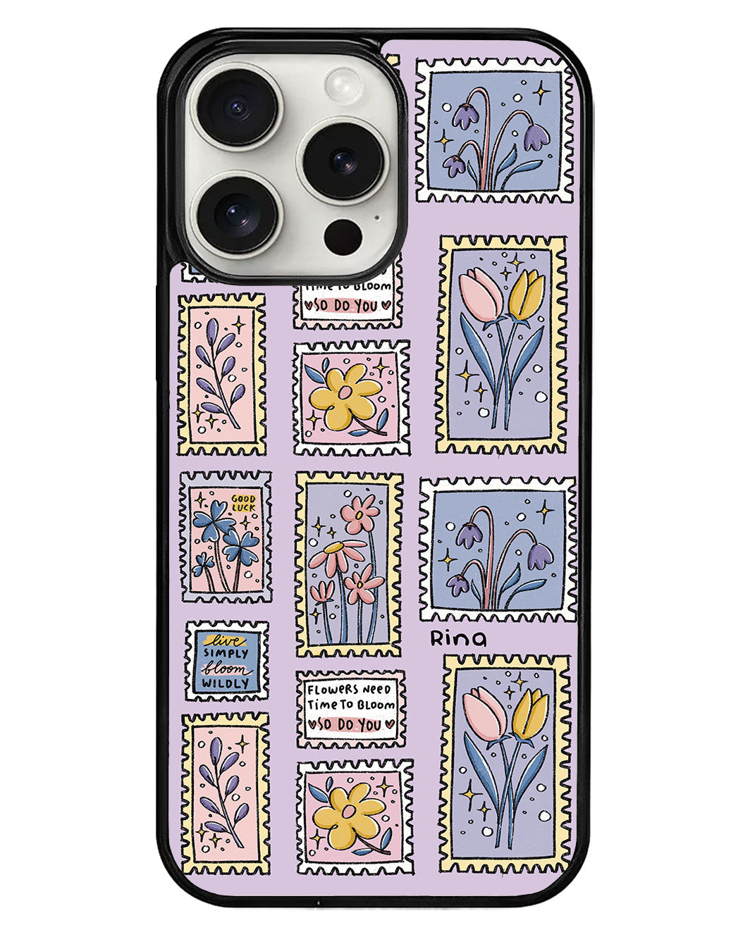 iPhone Avant-Gloss Grip Case - Time to Bloom