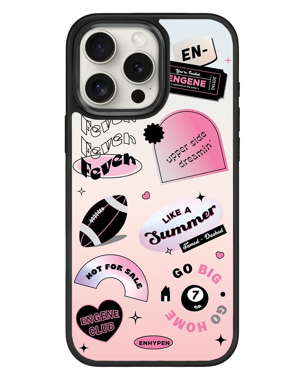 iPhone Standee Grip Case - Enhypen Monogram