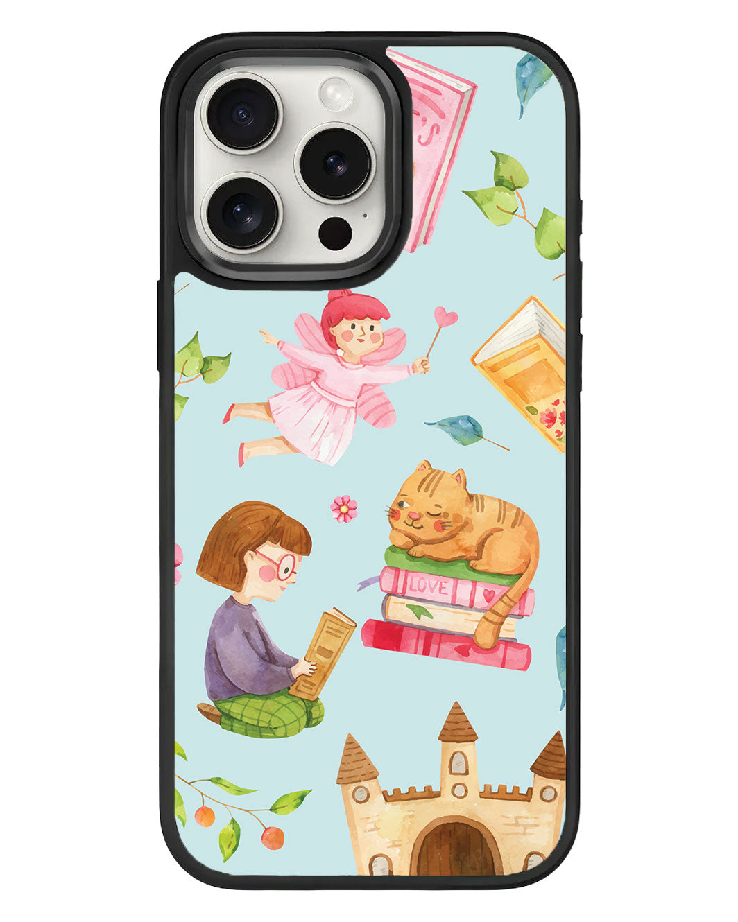 iPhone Standee Grip Case - Fairy Cat