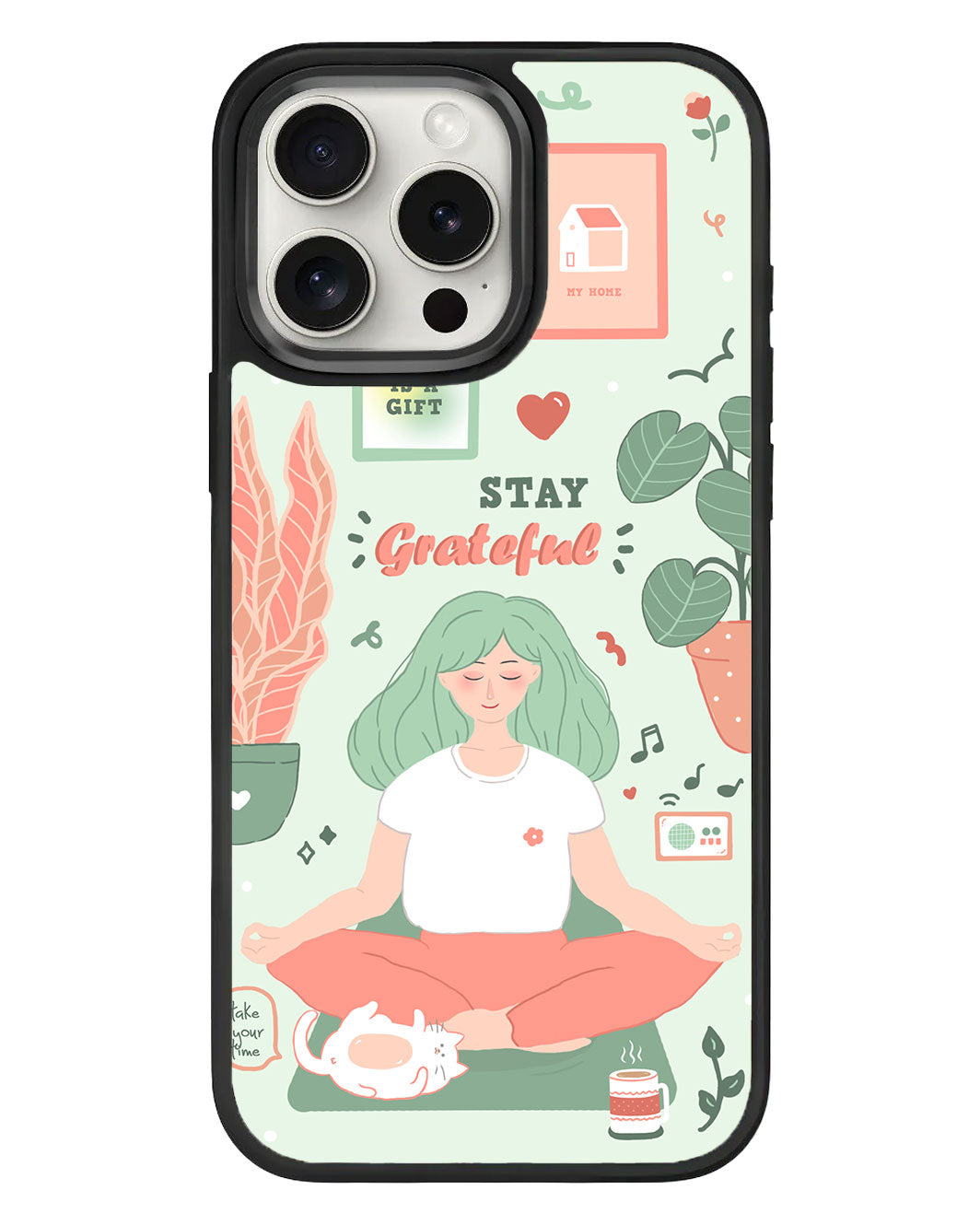 iPhone Standee Grip Case - Grateful