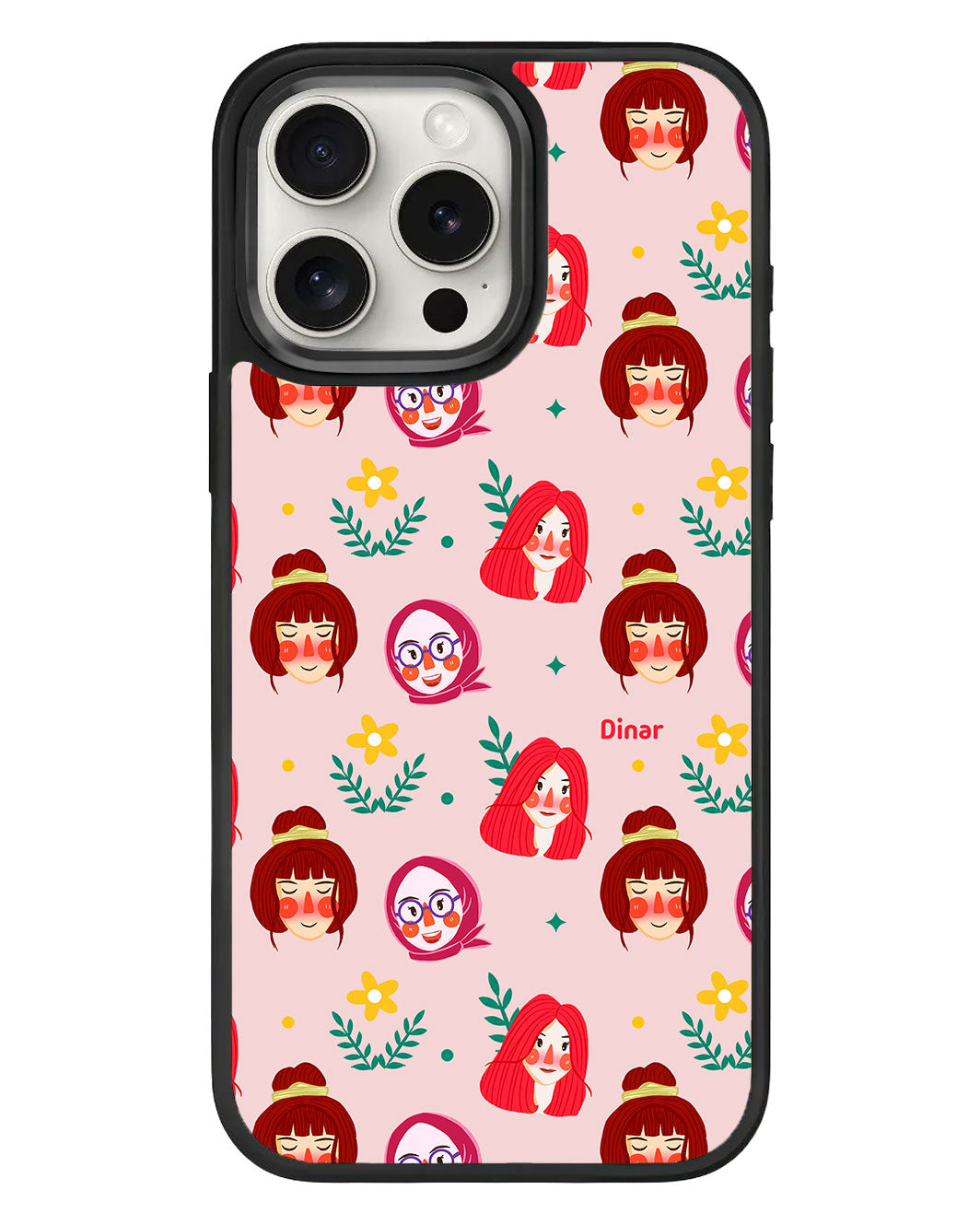 iPhone Standee Grip Case - Lovely Faces