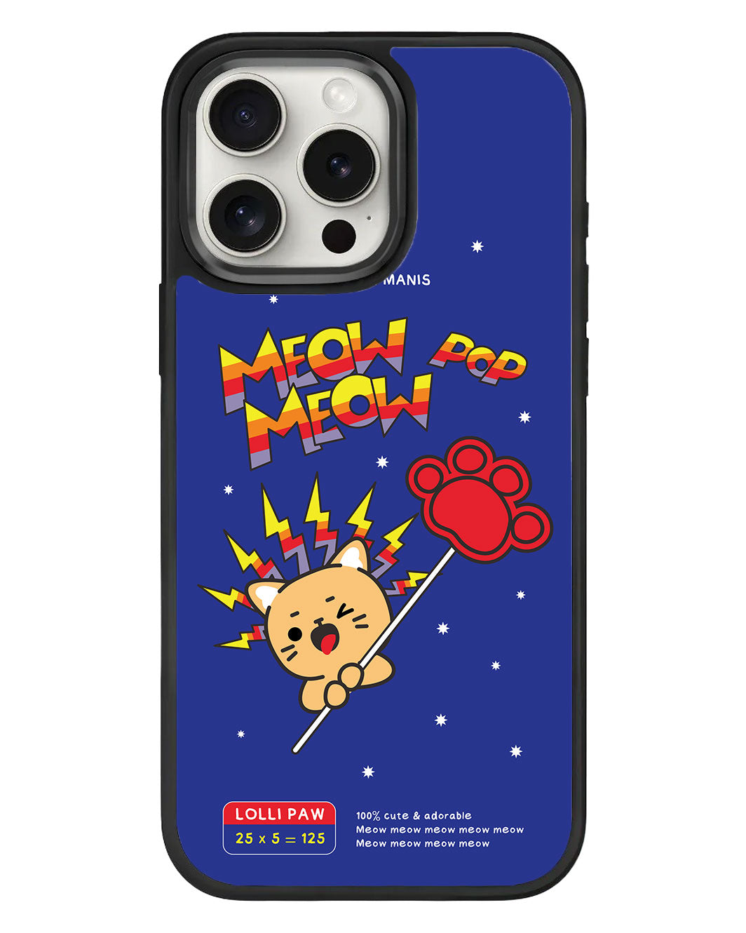 iPhone Standee Grip Case - Meow Pop 2.0