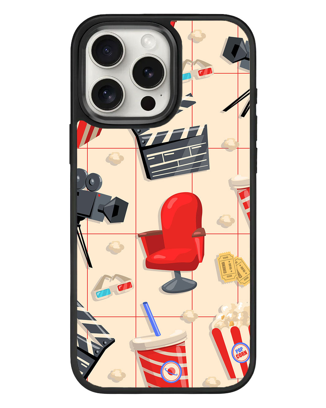 iPhone Standee Grip Case - Movienight