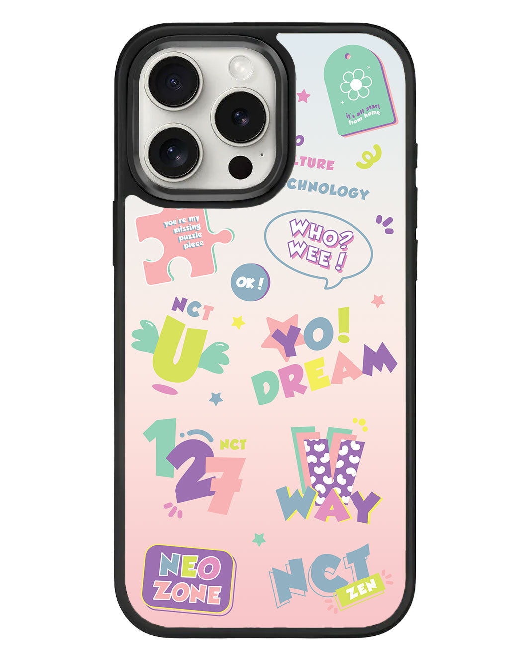 iPhone Standee Grip Case - NCT Sticker Pack