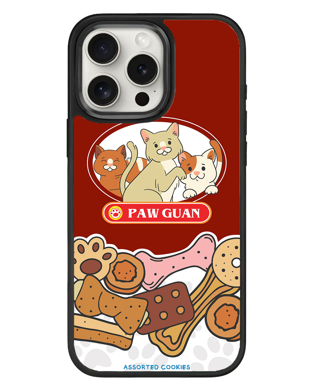 iPhone Standee Grip Case - Pawguan Cat