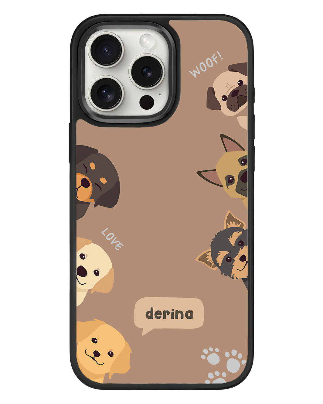 iPhone Standee Grip Case - Ruff Family 1.0