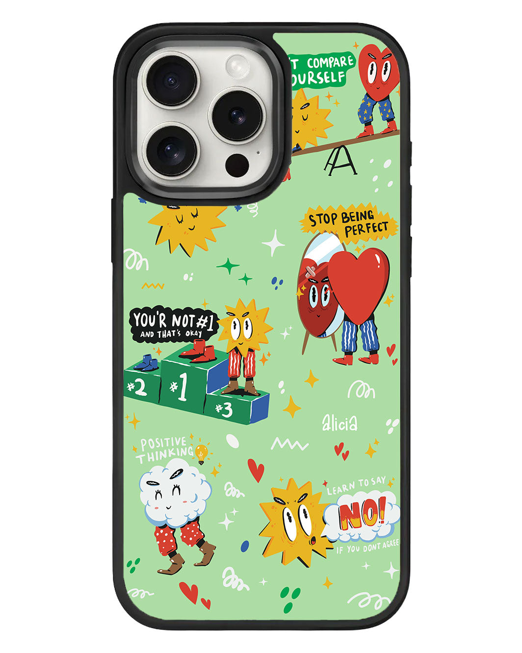 iPhone Standee Grip Case - Selfless Love 2.0