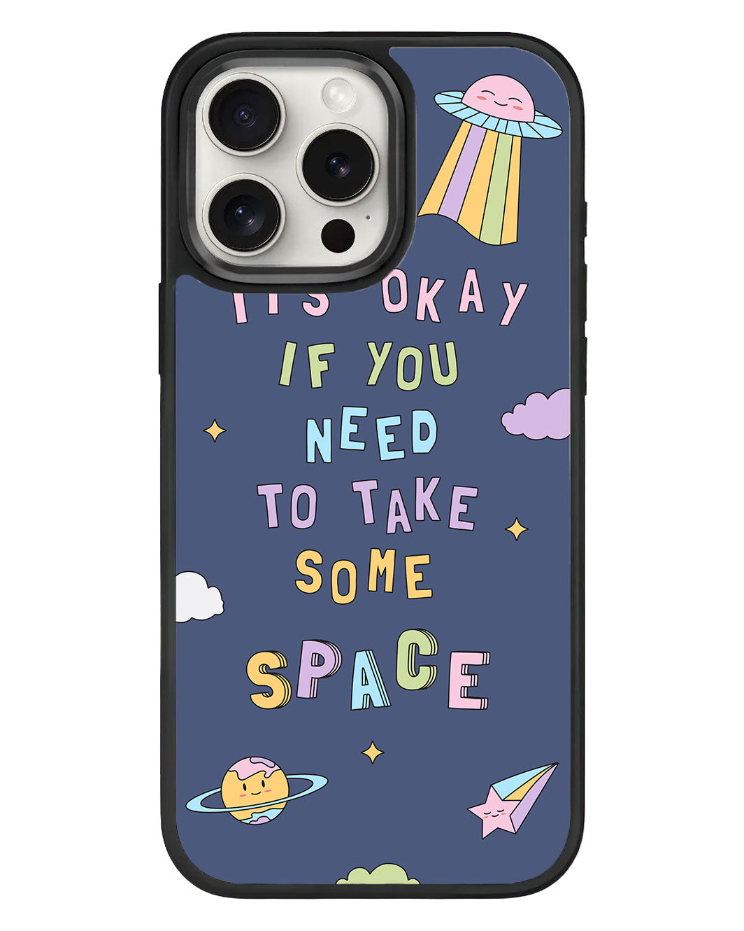 iPhone Standee Grip Case - Space