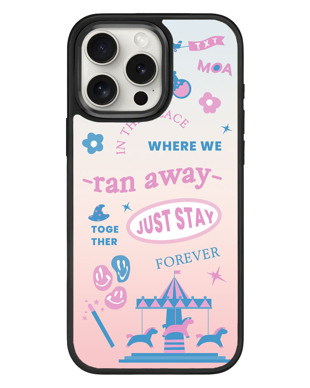 iPhone Standee Grip Case - TXT Song Lyrics