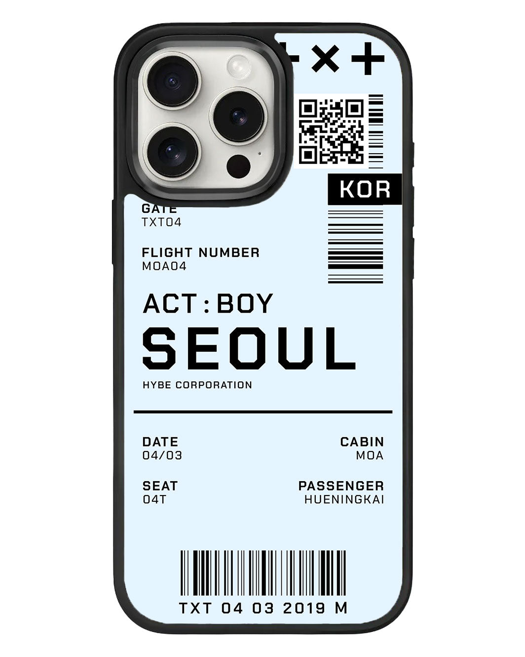 iPhone Standee Grip Case - TXT Ticket