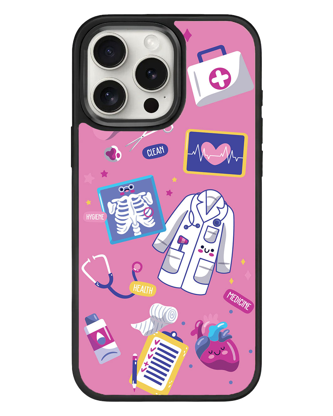 iPhone Standee Grip Case - Doctor