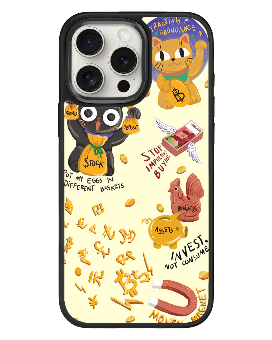 iPhone Standee Grip Case - I Am... Money Magnet!!!