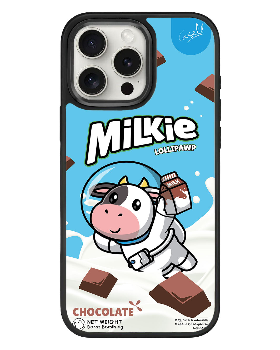 iPhone Standee Grip Case - Milkie