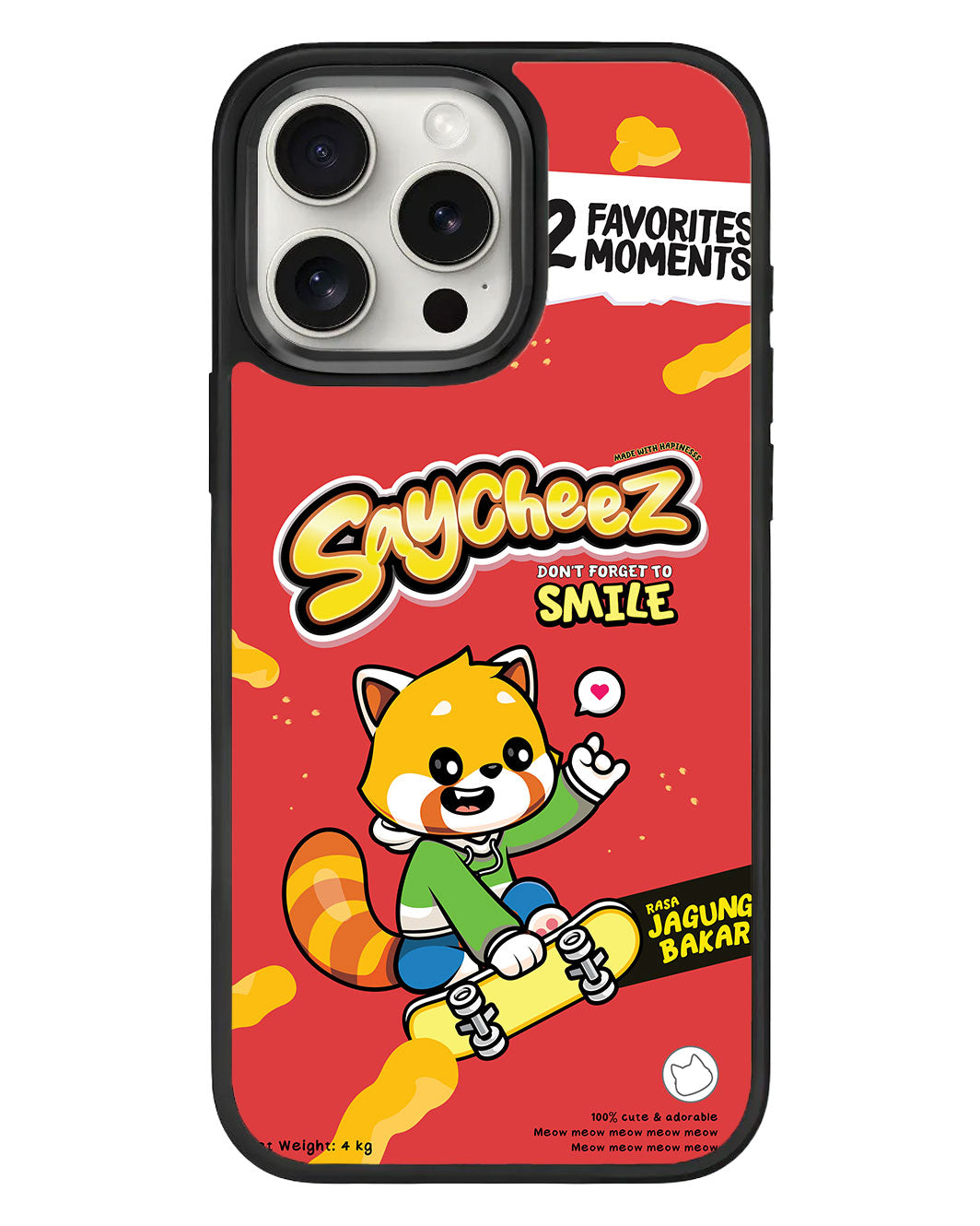 iPhone Standee Grip Case - Saycheez