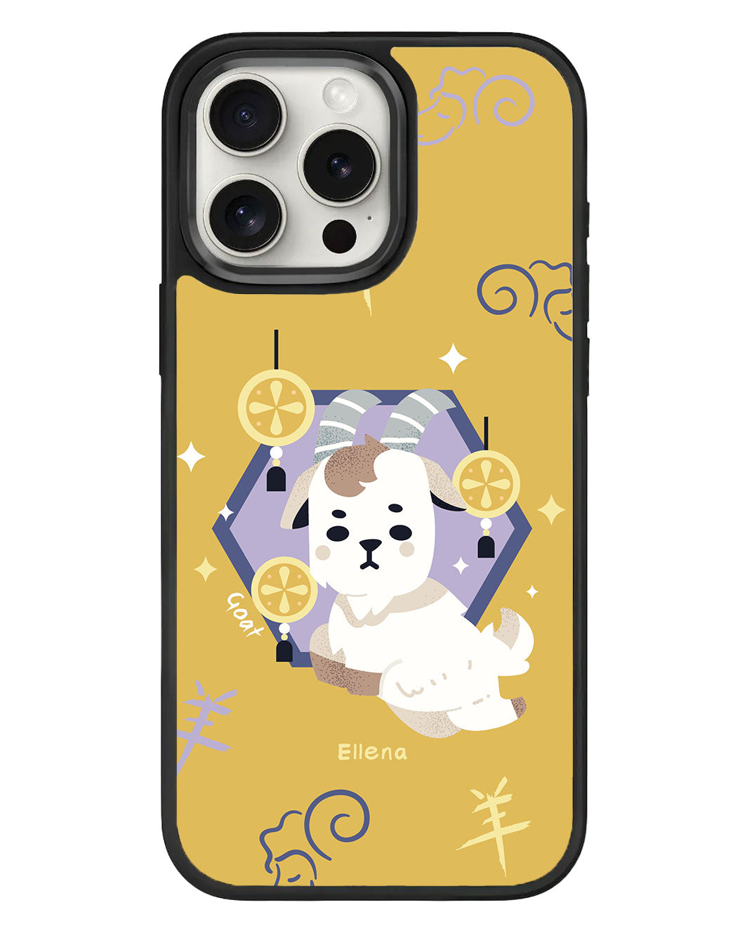 iPhone Standee Grip Case - Goat (Chinese Zodiac / Shio)