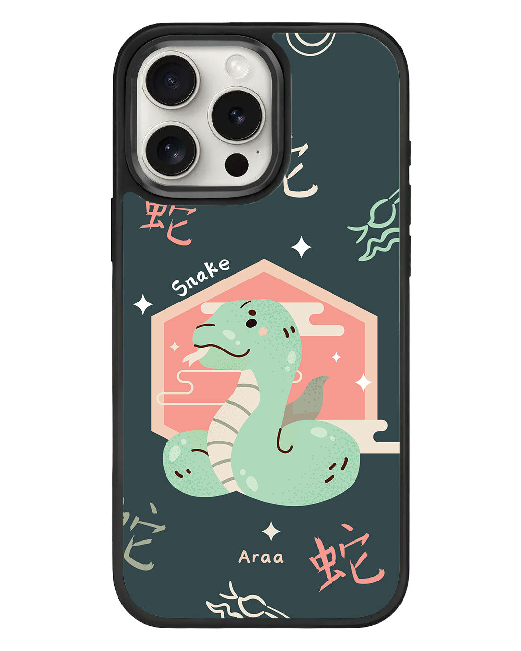 iPhone Standee Grip Case - Snake (Chinese Zodiac / Shio)