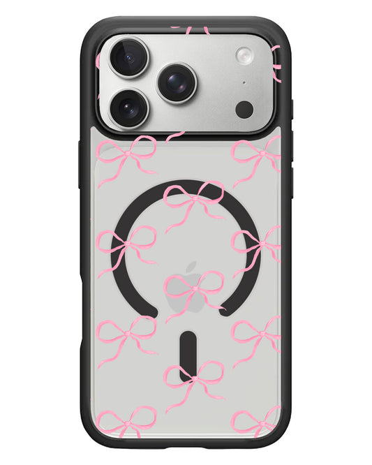 iPhone Rearguard Hybrid - Coquette Pink Bow