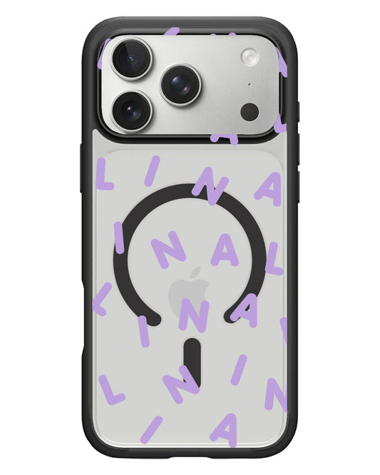 iPhone Rearguard Hybrid - CUSTOM MONOGRAM 2.0 Lilac