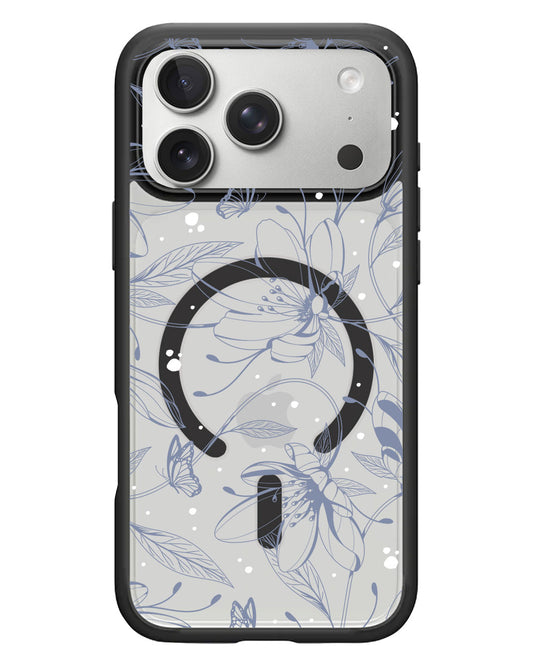 iPhone Rearguard Hybrid - Sketchy Flower & Butterfly 2.0