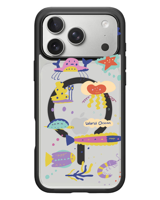 iPhone Rearguard Hybrid - Ocean World