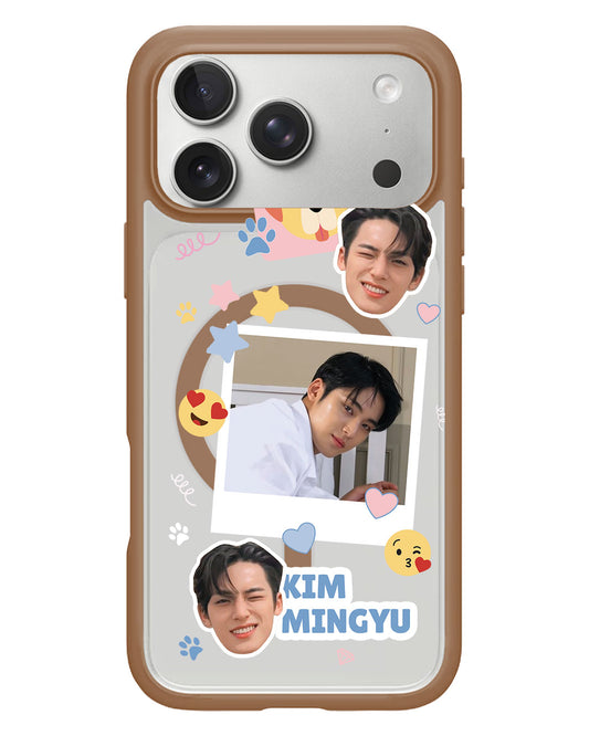 iPhone Rearguard Hybrid - Face Grid Polaroid