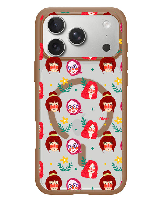 iPhone Rearguard Hybrid - Lovely Faces