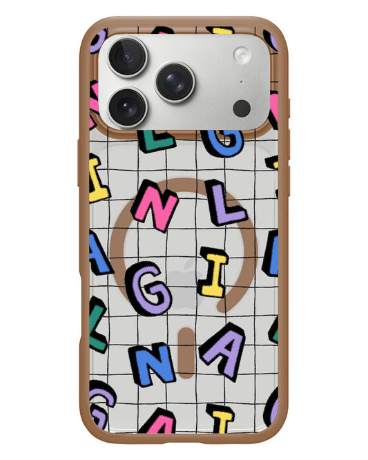 iPhone Rearguard Hybrid - CUSTOM MONOGRAM 3.0 Playful 2.0