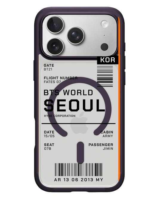 iPhone Rearguard Hybrid - BTS World Ticket