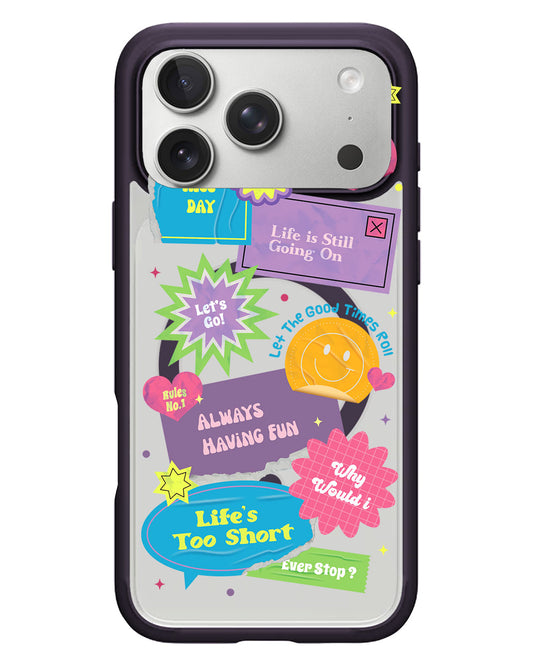 iPhone Rearguard Hybrid - Life's too Short