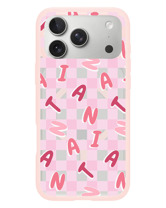 iPhone Rearguard Hybrid - CUSTOM MONOGRAM 3.0 Checkered 1.0