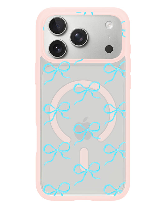iPhone Rearguard Hybrid - Coquette Blue Bow