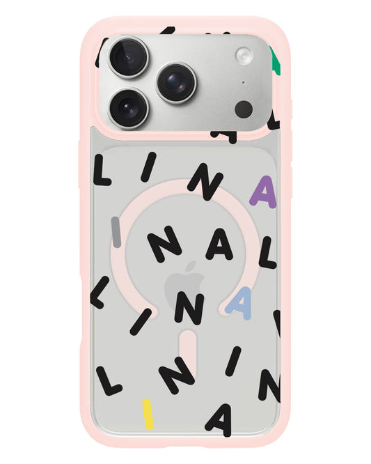 iPhone Rearguard Hybrid - CUSTOM MONOGRAM 2.0 Black