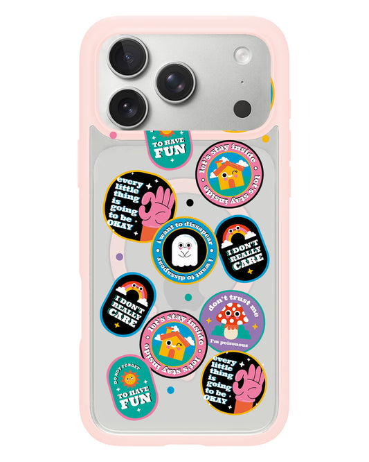 iPhone Rearguard Hybrid - Monster Sticker Pack