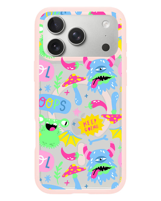 iPhone Rearguard Hybrid - Monster Say Keep Going