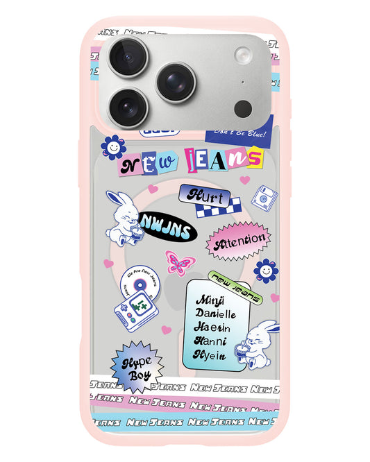 iPhone Rearguard Hybrid - NEW JEANS Sticker Pack