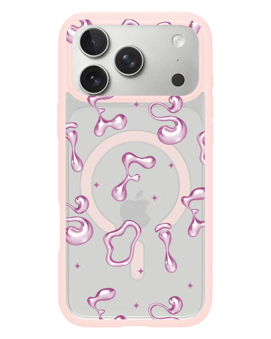 iPhone Rearguard Hybrid - CUSTOM MONOGRAM 3.0 Pink Chrome