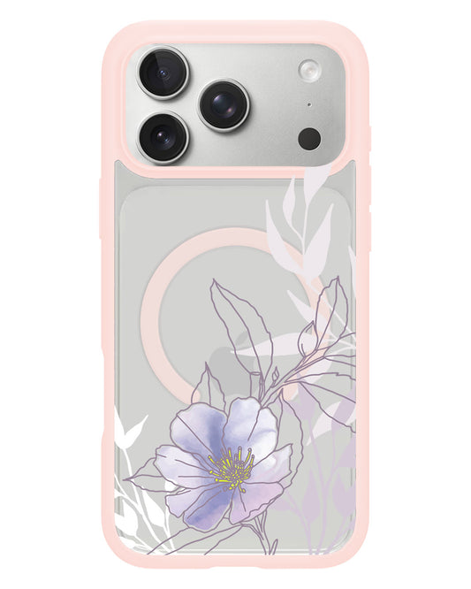 iPhone Rearguard Hybrid - Purple Lily