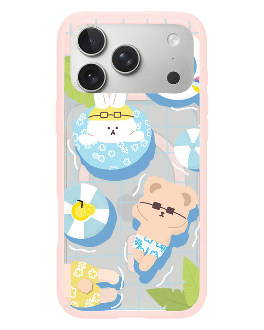 iPhone Rearguard Hybrid - Pool Party Blue