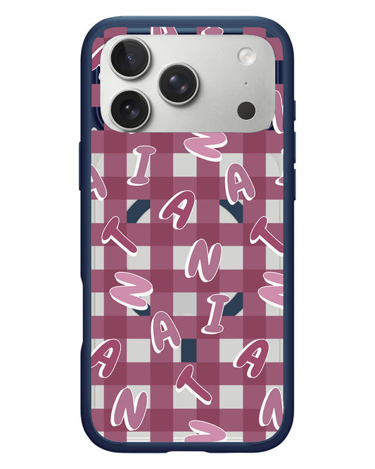 iPhone Rearguard Hybrid - CUSTOM MONOGRAM 3.0 Checkered 2.0
